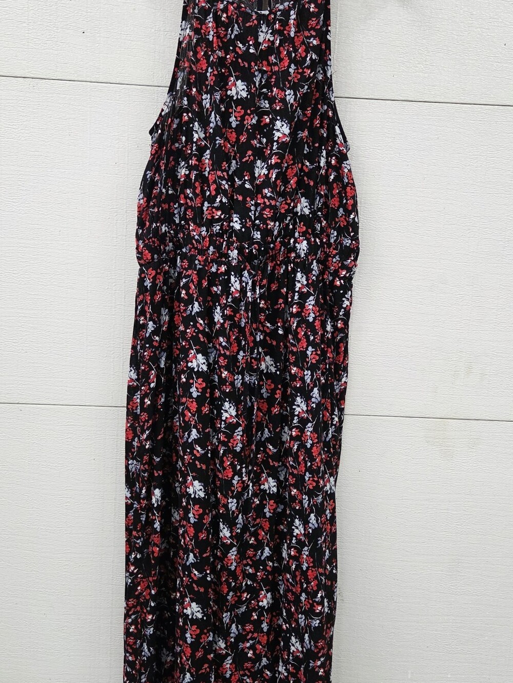 Universal Thread Black Floral Maxi Dress Large - Picture 3 of 8